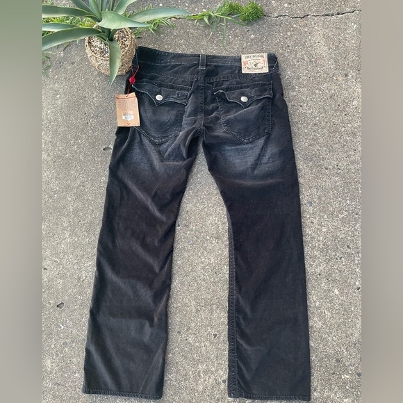 True Religion Ricky Super T Non Denim Pants 38x33 RARE STYLE - Picture 1 of 8